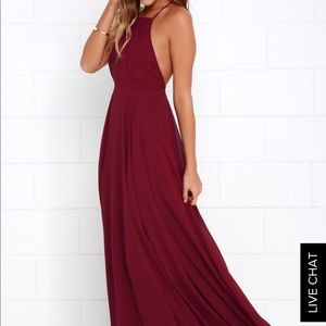 Lulus maxi dress
